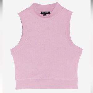 NWOT Tanks A Lot High Neck Ribbed Top